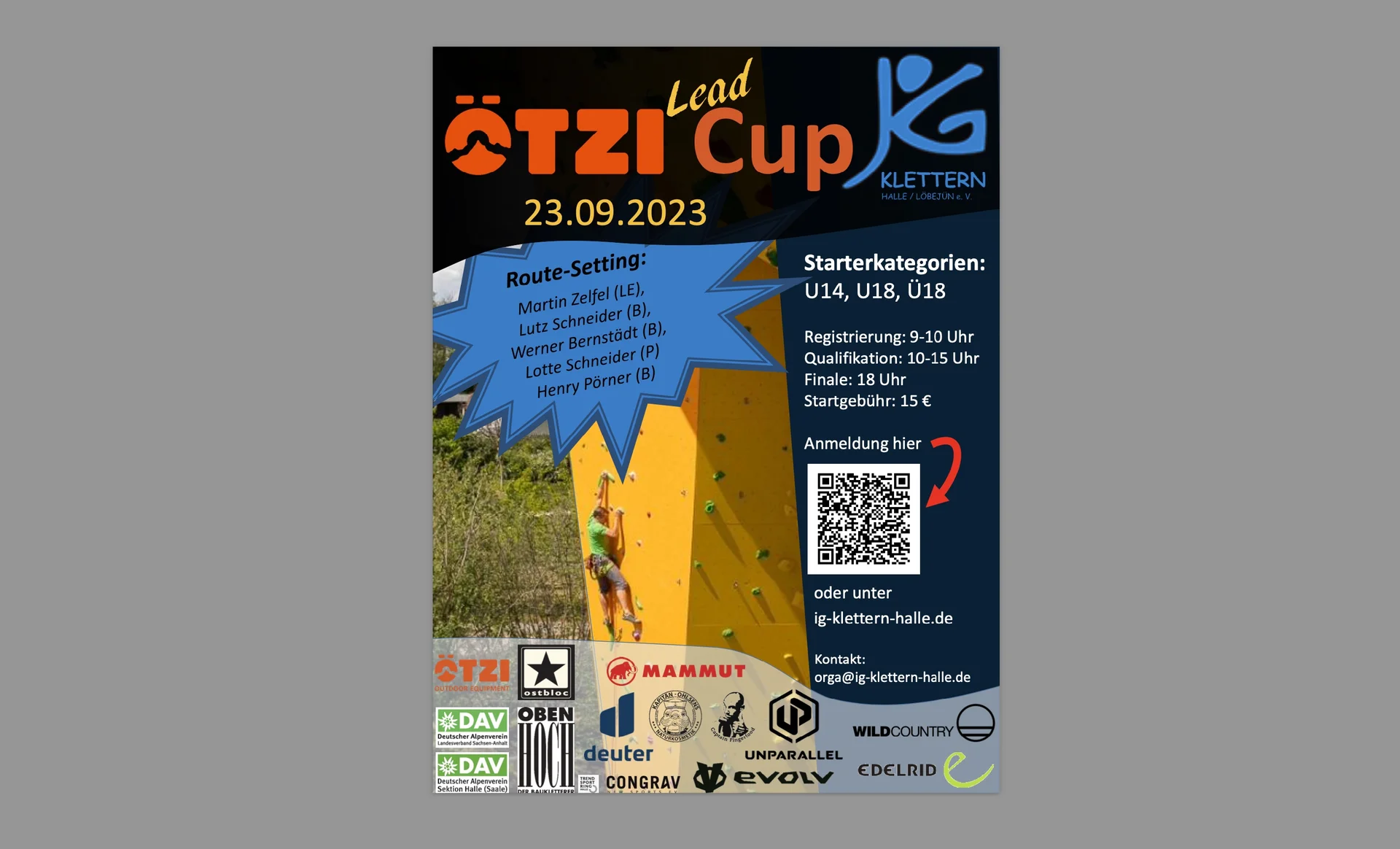 © IG Klettern Halle/Löbejün